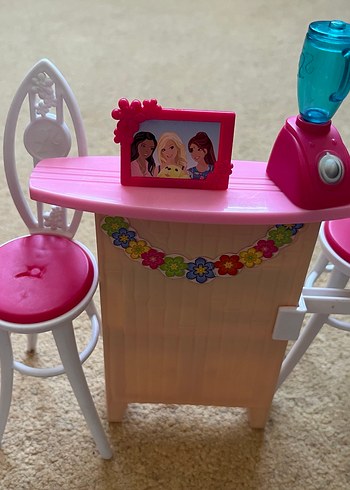 Barbie Portatif İki Katlı Oyun Evi - Görsel 4