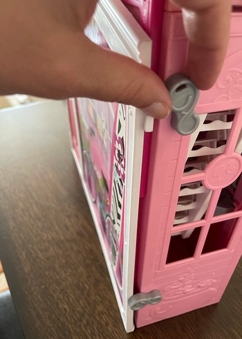 Barbie Portatif İki Katlı Oyun Evi - Görsel 11