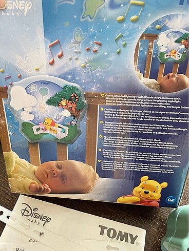  Beden Renk Winnie the Pooh ile Ay Işığında Uyku