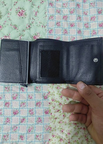 Siyah Minimalist Erkek Cüzdan - Görsel 3