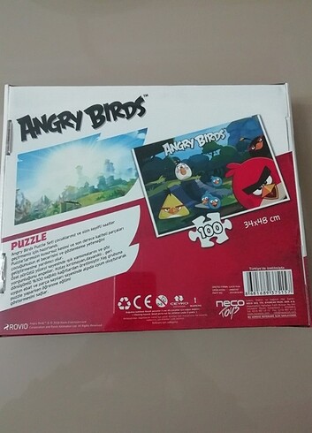 Diğer Angry birds 100 parça Puzzle