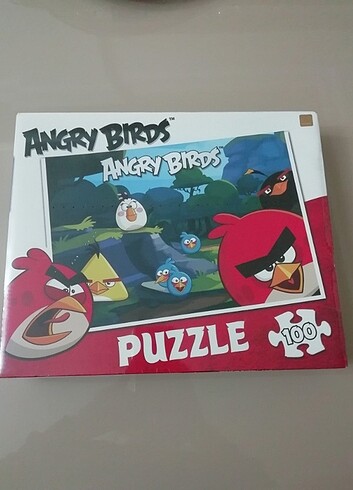 Angry birds 100 parça Puzzle 