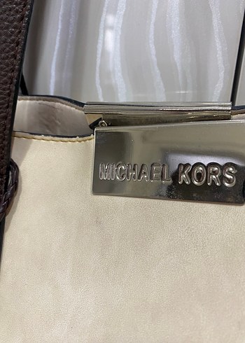 Bej Deri Kadın Omuz Çantası - Görsel 2