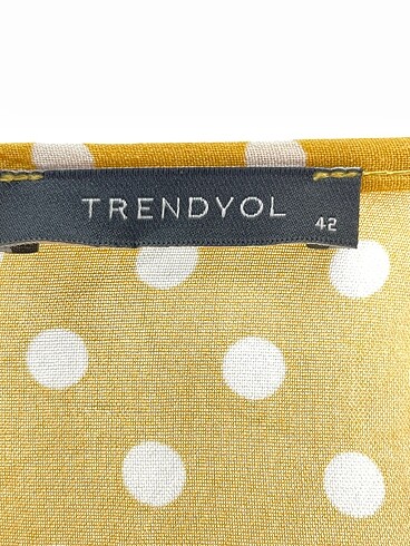 42 Beden sarı Renk Trendyol & Milla Uzun Elbise %70 İndirimli.