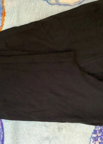 xs Beden Bershka İspanyol paça siyah tayt