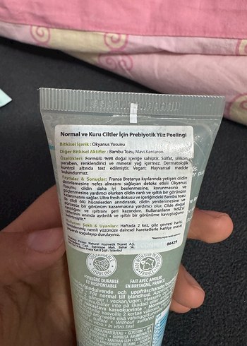 Yves Rocher prebiyotik yüz peelingi - Görsel 2