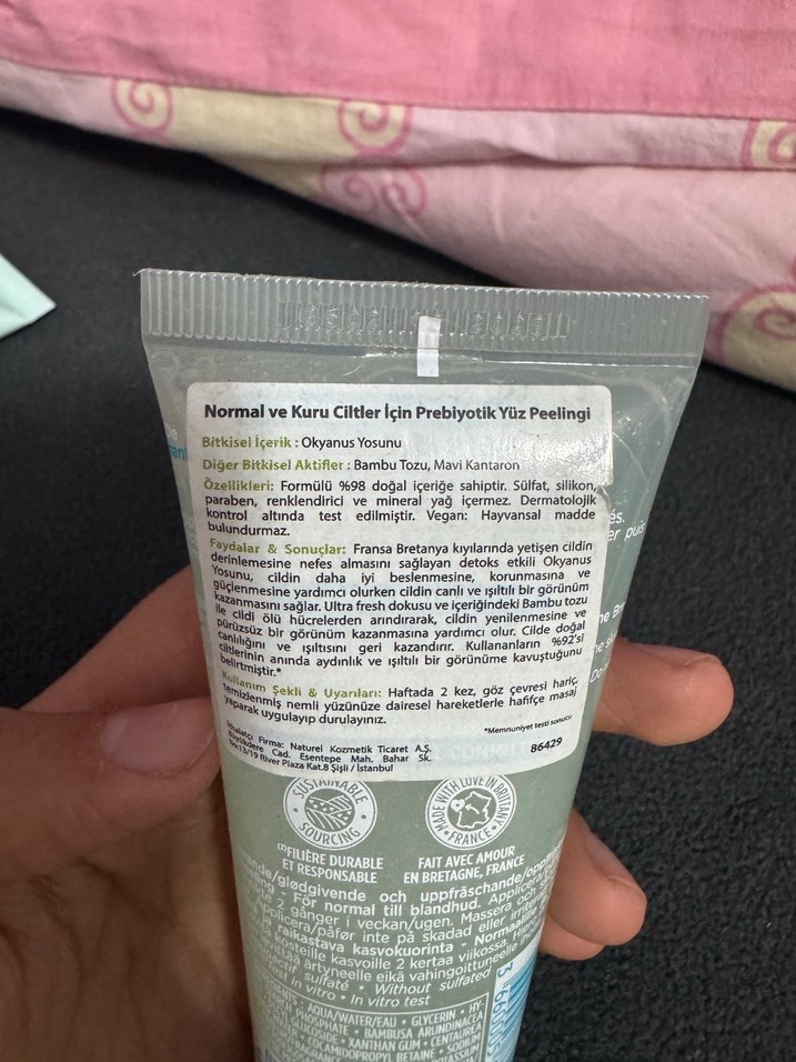 Yves Rocher prebiyotik yüz peelingi - Görsel 2