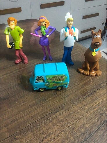 Scooby doo figür set