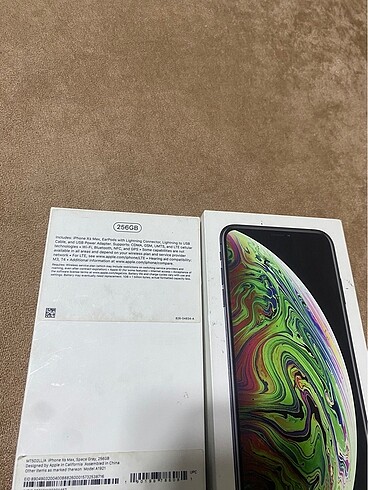  Beden Iphone xs max orjınal kutu