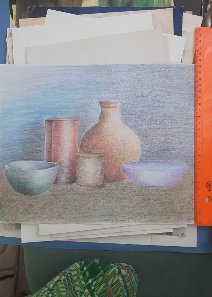 Kuruboya Naturmort resim - Görsel 3