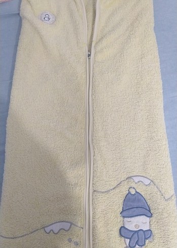 e bebekten alındı sarı yumuşacık bebek battaniye - Görsel 2