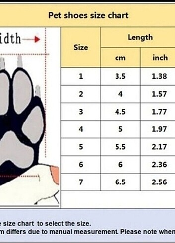  Beden Renk Köpek Ayakkabıları