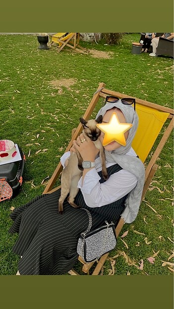 Diğer Çizgili elbise