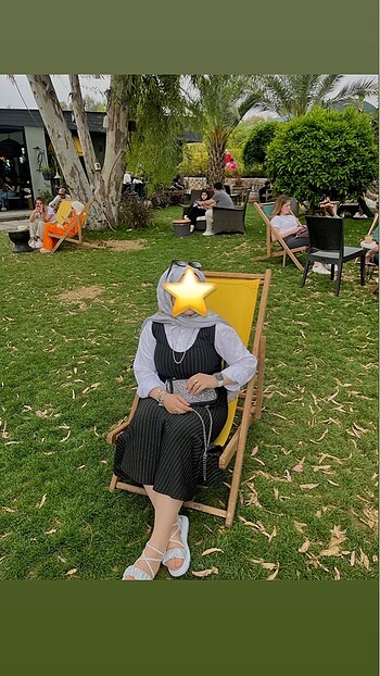 Çizgili elbise