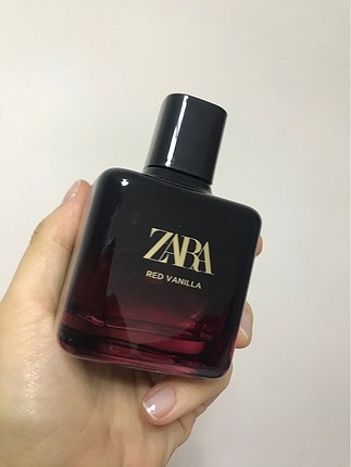 Zara red vanilla
