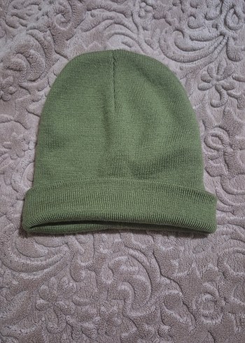 Kadın Gri Örme Polar Bere - Görsel 2