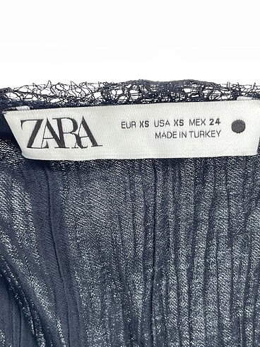 xs Beden siyah Renk Zara Bluz %70 İndirimli.