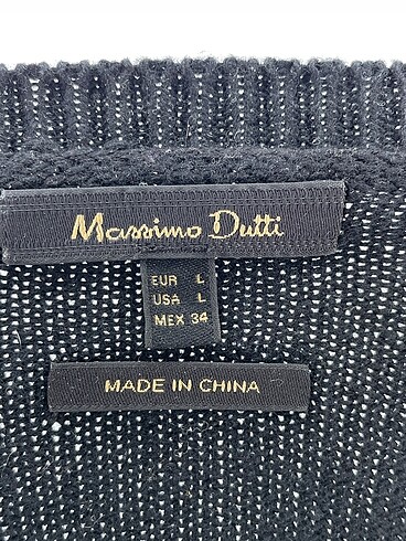 l Beden siyah Renk Massimo Dutti Bluz %70 İndirimli.