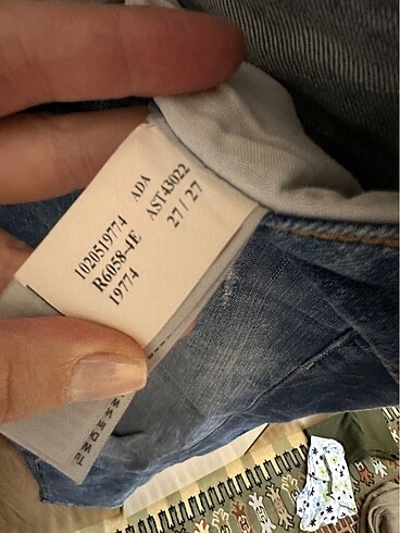 38 Beden Mavi marka kadın kot