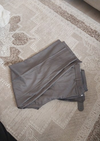 Gri Süet erkek Pantolon