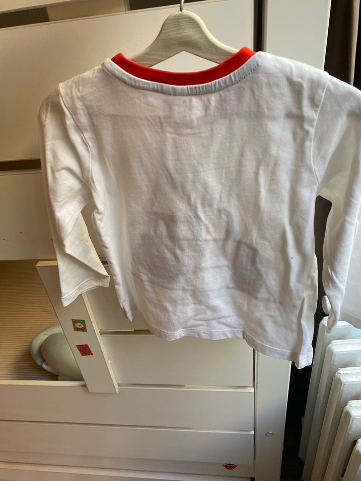 Erkek Çocuk Uzun Kollu Baskılı Traktör Desenli Tişört - Görsel 3