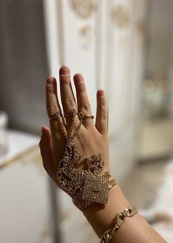 Gold Taşlı Şahmeran - Görsel 3