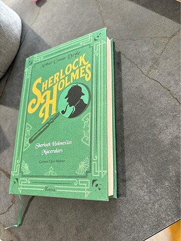  Beden Sherlock Holmes sert kapak kitap