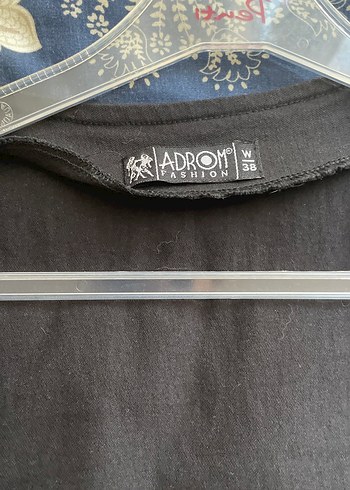 Düğmeli Siyah Denim Kadın Yelek - Görsel 2