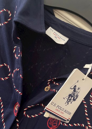 Lacivert V Yaka Düğmeli Bohem Midi Elbise - Görsel 2