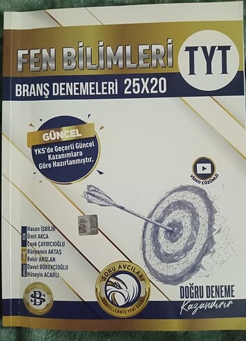Bilgi sarmal TYT Fen (25)+ Sosyal (30)Branş denemesi 