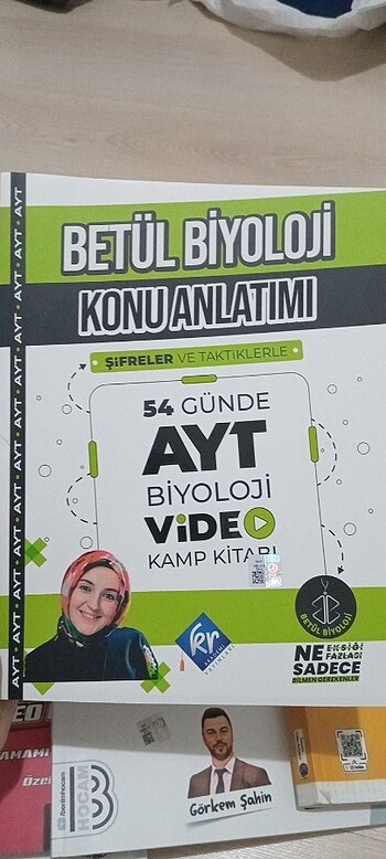  AYT Biyoloji Betül biyoloji konu anlatım kitabı 