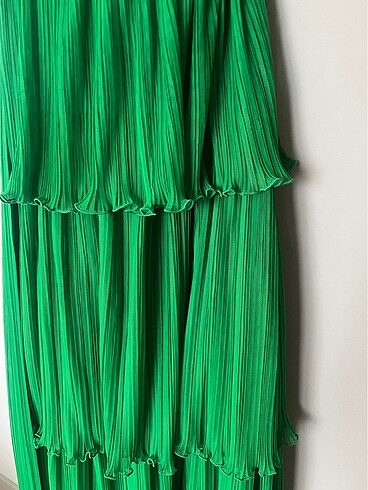 xs Beden yeşil Renk İpekyol elbise