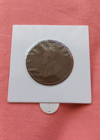  1920 Mauritius 5 Sent