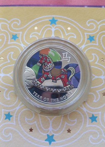  Niue 2014 hatıra 1 dollar mineli