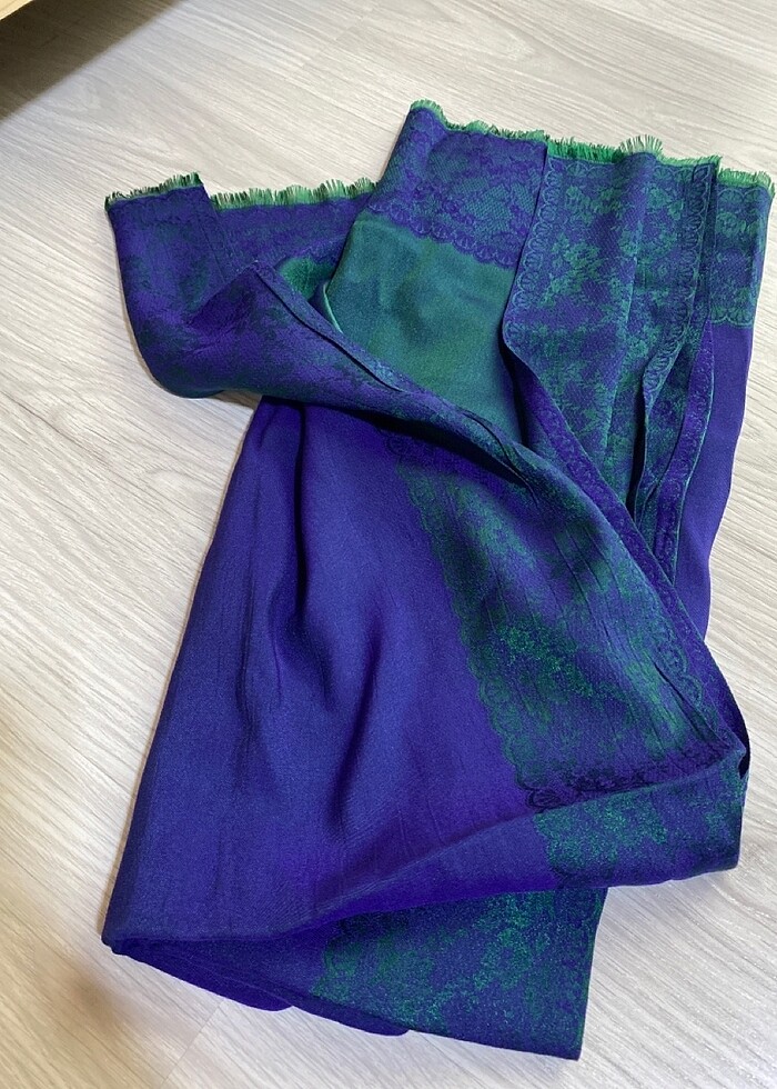 Çift taraflı eşarp - Görsel 5