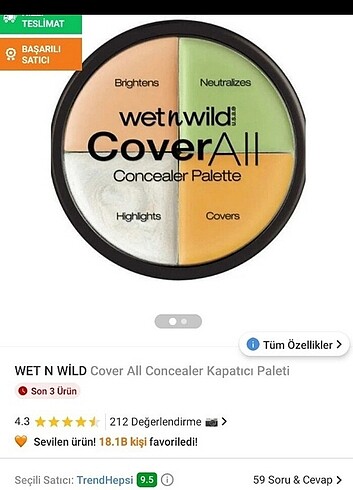 Wet n Wild conceaer 