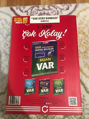  Sosyal Bilgiler Atölyem 5. Sınıf Arı Yayıncılık