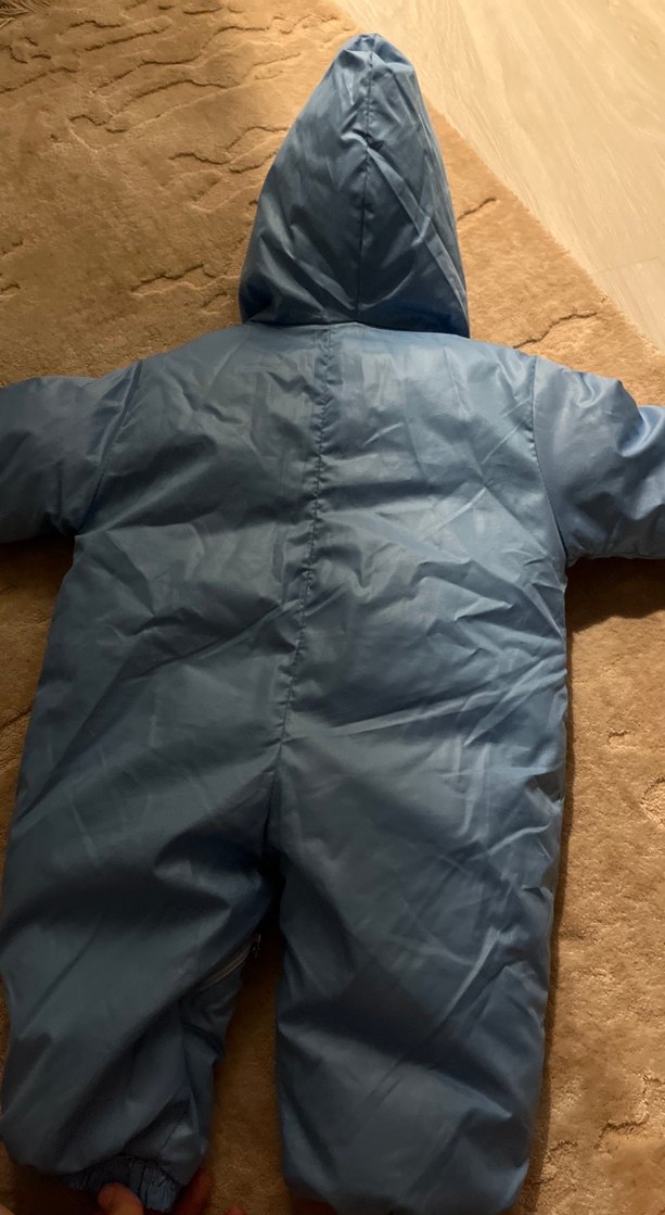 Sokak Stili Mavi Erkek Bebek Tulumu - Görsel 3