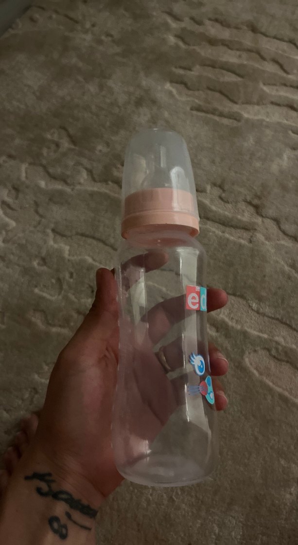 Pembe Eda Bebe Biberon - Görsel 3