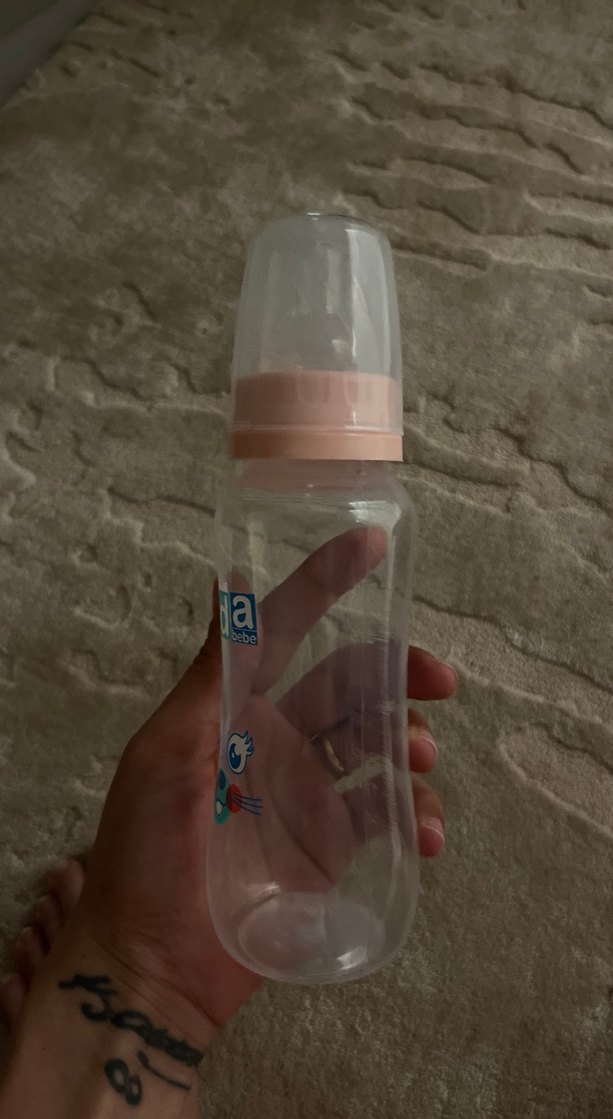 Pembe Eda Bebe Biberon - Görsel 2