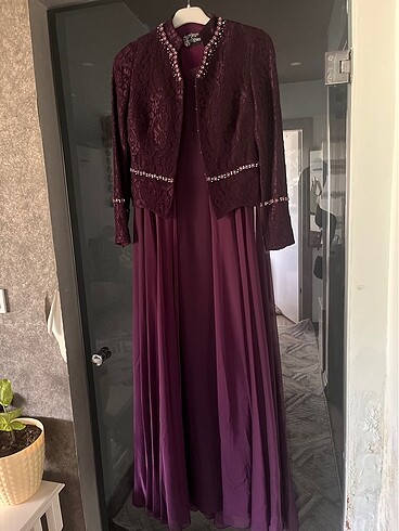 Nişan tesettür elbise