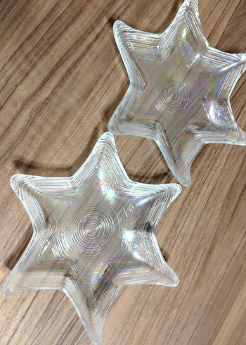 Paşabahçe Parlak Yıldız Şekilli Tie-Dye Tabak