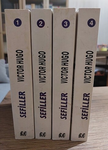 Beden Sefiller / Victor Hugo 4 cilt takım