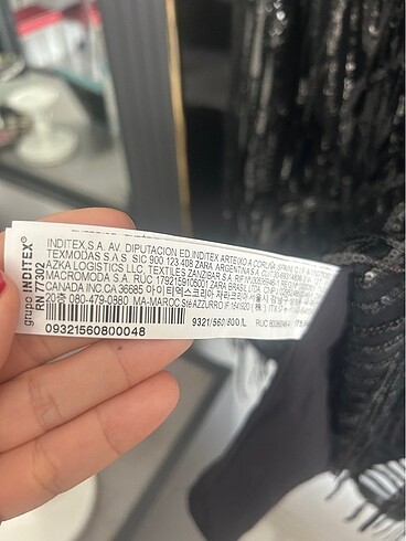 l Beden Zara kadın elbise