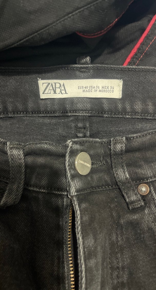 Siyah erkek Slim  Fit Midi Boy Denim Jean - Görsel 3