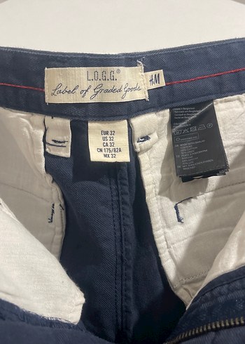 Erkek Lacivert Denim Kısa Şort - Görsel 2