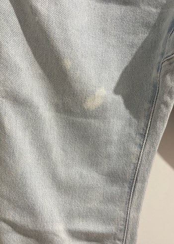 Kadın Mavi Pastel Denim Bol Kesim Pantolon - Görsel 2