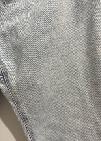 Kadın Mavi Pastel Denim Bol Kesim Pantolon - Görsel 3