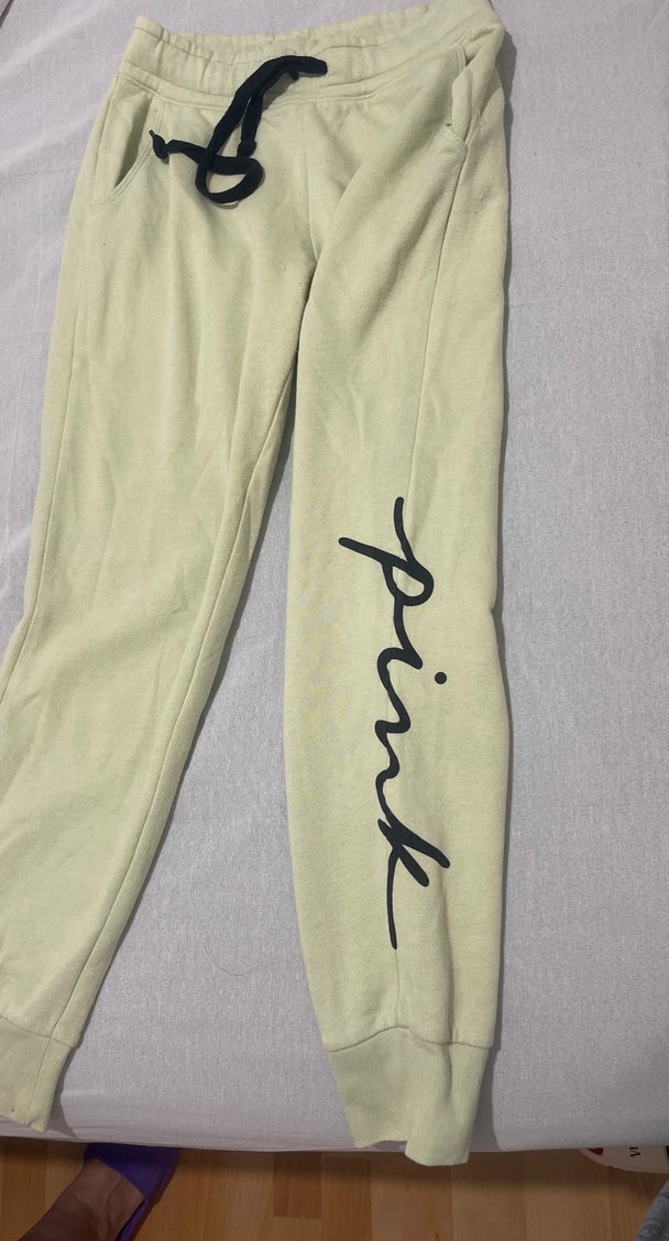 Bej Bol Kesim Kadın Eşofman Altı - Görsel 2