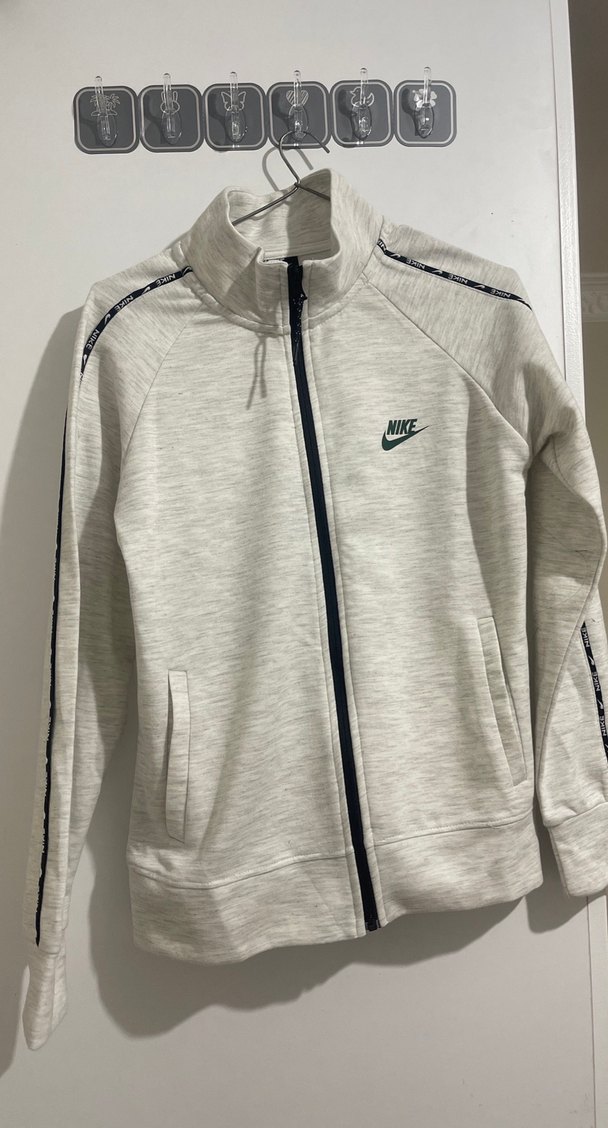 Nike Gri Fermuarlı Erkek Eşofman Takımı - Görsel 5